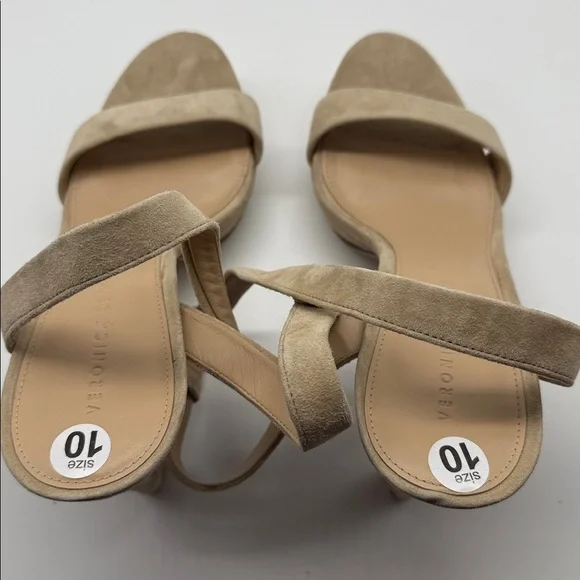 VERONICA BEARD Tan Heels. - Picture 4 of 14